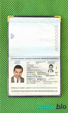 Mołdawia paszport (2011-2014) wygląd zdjęcia pliki PSD, skan i fotografowany obraz